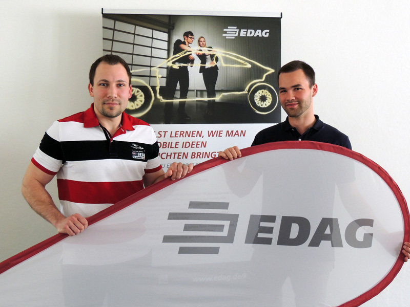 Die Auszubildenden der EDAG Engineering GmbH