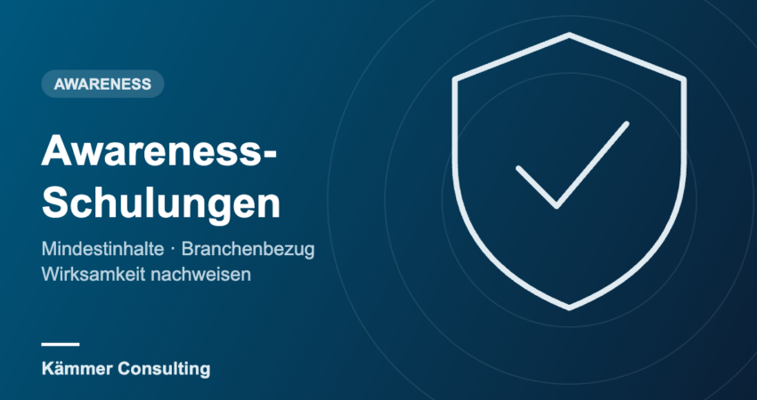 Awareness-Schulungen – Informationssicherheit
